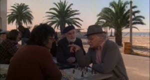 harry and tonto 1974 art carney chess board