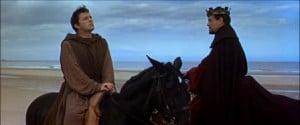 1964 Becket Richard Burton and Peter O'Toole horseback