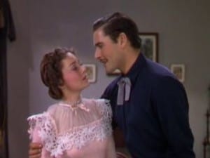 Dodge City 1939 Errol Flynn and Olivia de Havilland