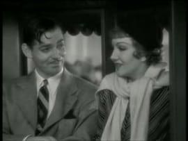 It Happened One Night (1934) with Clark Gable and Claudette Colbert ...